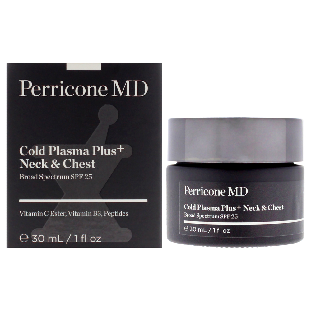 Cold Plasma Plus Neck and Chest SPF 25 for Unisex - 1 oz Moisturizer